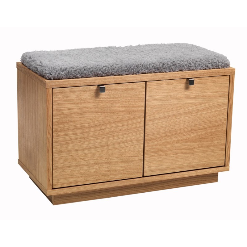 RO Confe Bench 2 Drawers Oak/Ash